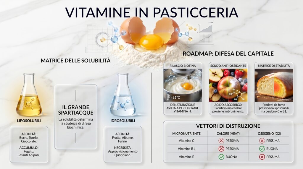 Le Vitamine in Pasticceria