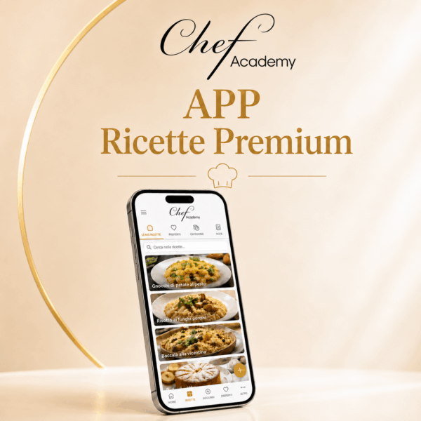 App Ricette Premium Chef Academy Online